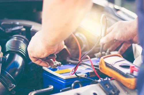 Starterbatterie einbauen Anleitung