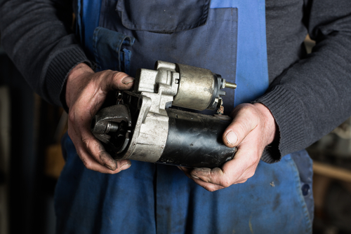 Auto schlachten der Starter