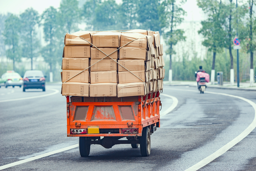 Stückgut ohne Ladungssicherung transportieren