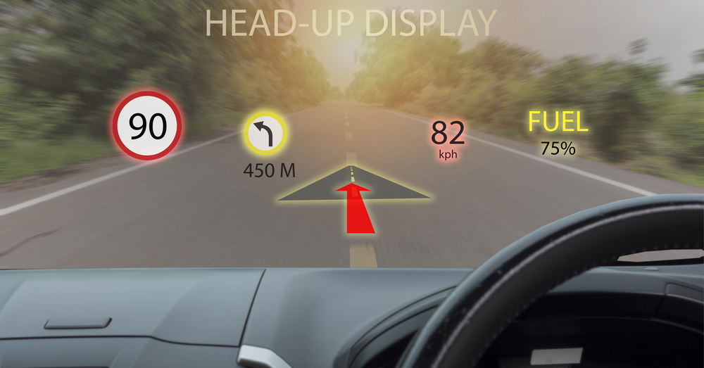 Head-Up Display Signale