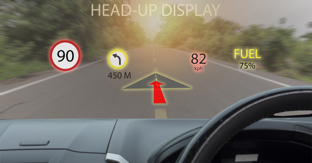 James-Bond Feeling im Auto mit dem Head-Up Display!