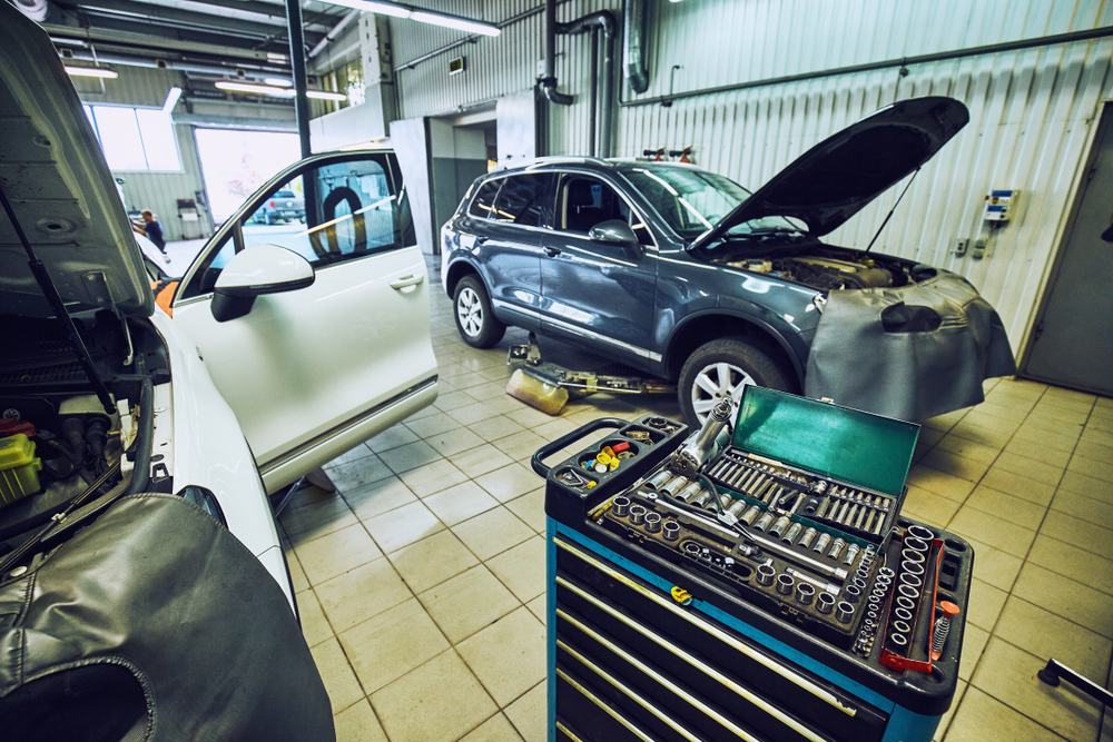 Auto in der Werkstatt aufbereiten lassen