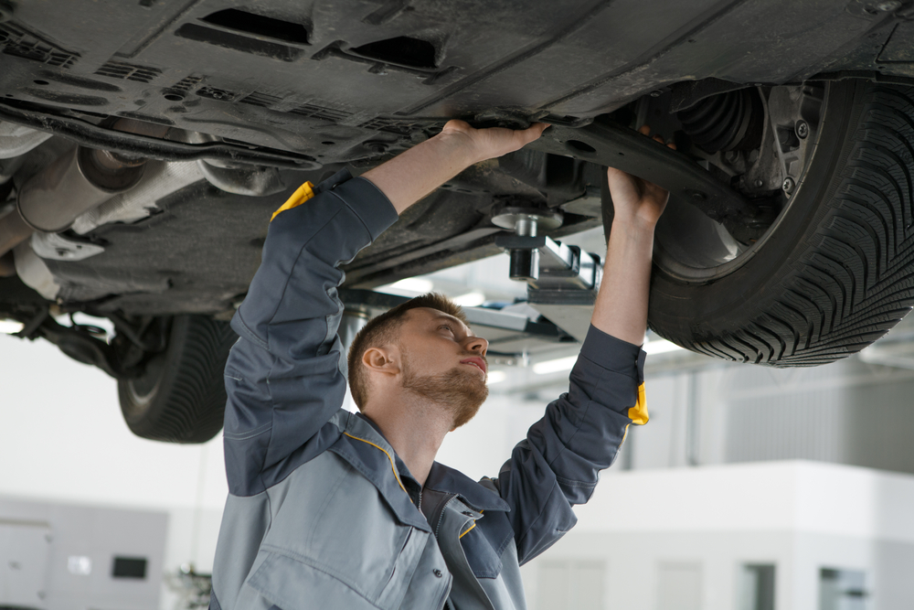Vibrationen bei rollendem Auto