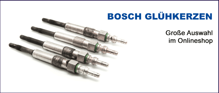 Bosch Glühkerzen zum Vorteilspreis