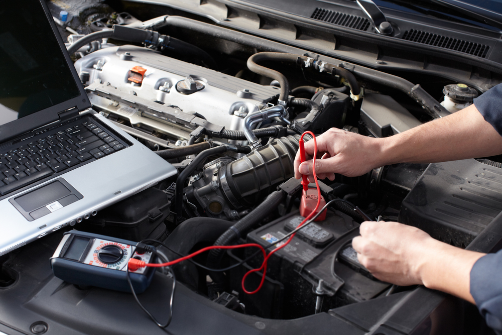 Austausch des Sensors am Auto