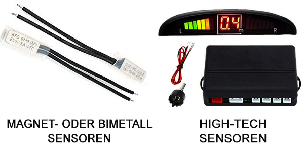 Aufbau der Autosensoren