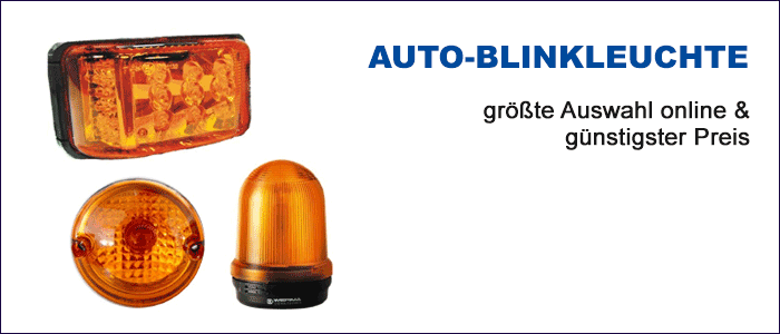 Blinkleuchte im Online-Shop