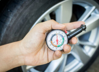 Sichere Fahrt mit korrektem Autoreifen-Luftdruck